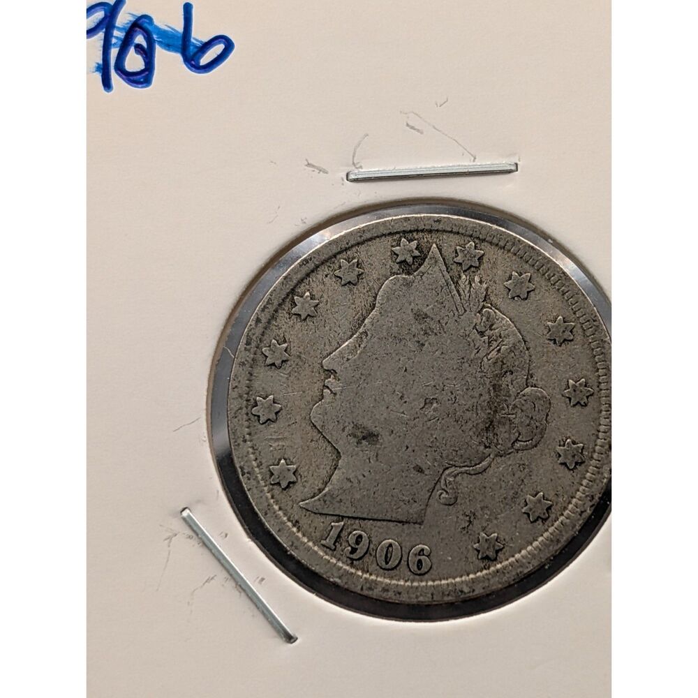 1906 Liberty Head V Nickel • Vintage U.S. 5¢ Coin • Clear Date • UMM Finds
